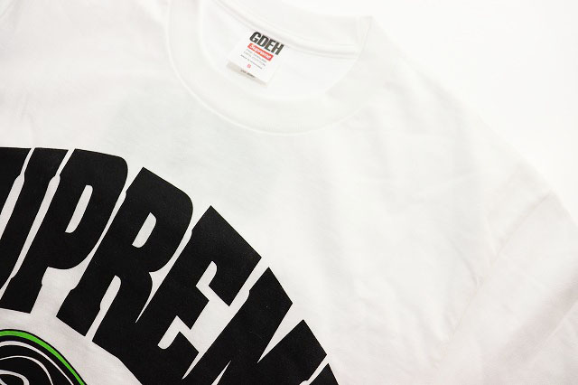 シュプリーム SUPREME × GOODENOUGH GDEH DEVICE TEE WHITE S