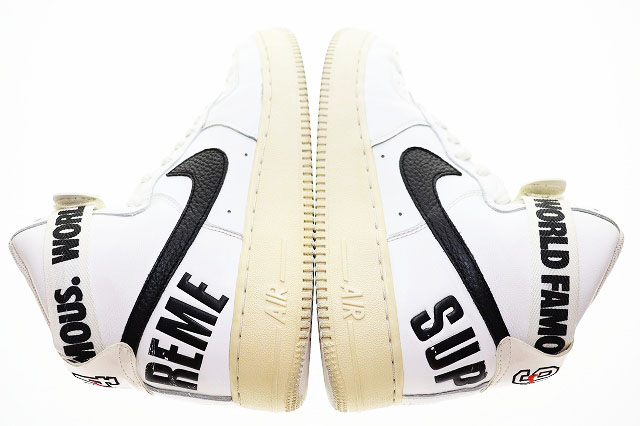 ナイキ NIKE AIR FORCE 1 HIGH SUPREME SP WHITE 2014 27.5cm 698696 