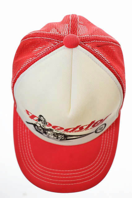 Hysteric glamour 通販 トラッカーキャップ 赤 中古・古着通販