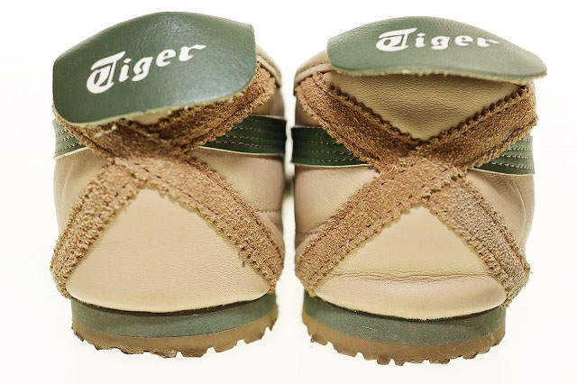オニツカタイガー Onitsuka Tiger MEXICO66 BEIGE GRASS GREEN 28.5 