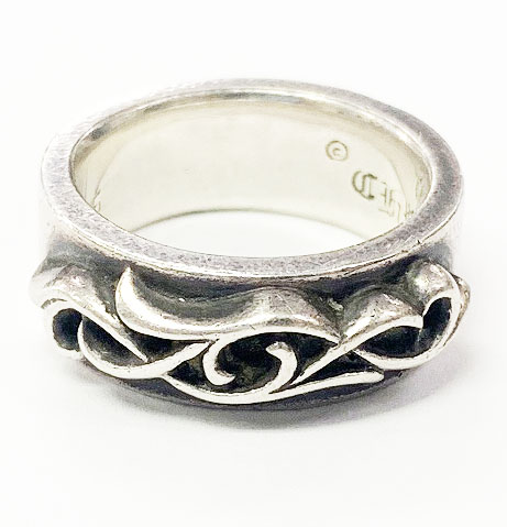 クロムハーツ CHROME HEARTS DBL NARROW VINE BAND 17号 ダブル ナロー 