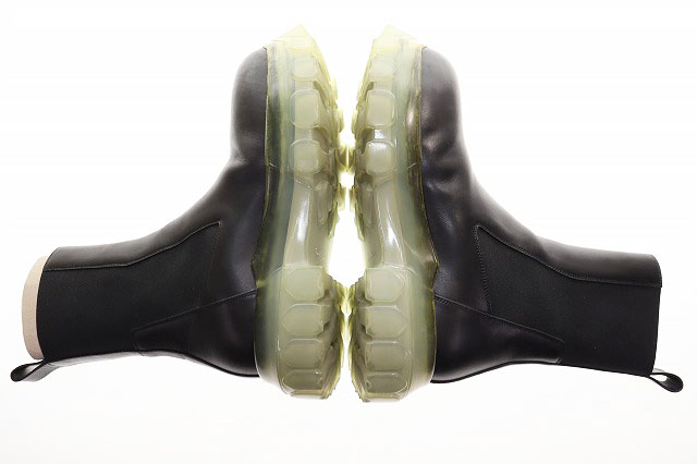 リックオウエンス Rick Owens BEATLE BOZO TRACTOR BLACK SIZE 40