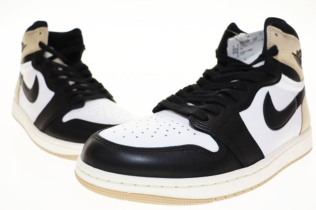 ナイキ NIKE WMNS AIR JORDAN 1 RETRO HI OG LATTE BLACK LEGEND MD 