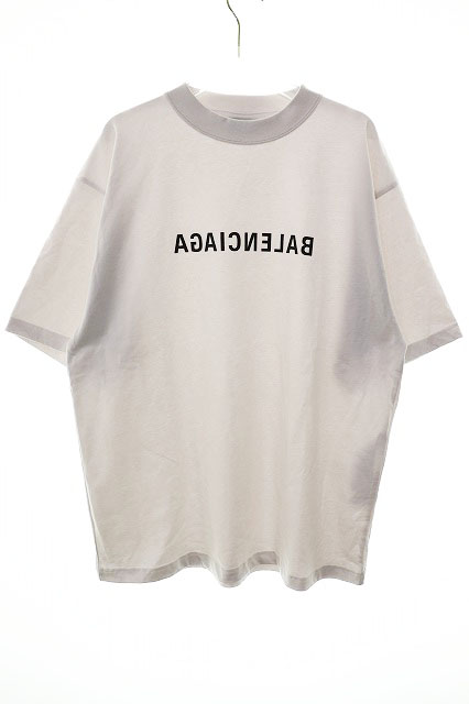 BALENCIAGA ホワイト Tシャツ S BALENCIAGA ホワイト Tシャツ L