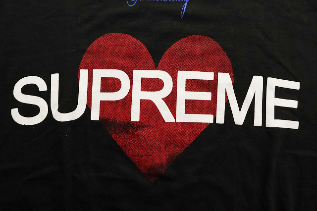 シュプリーム SUPREME 25SS ANNOUNCING TEE BLACK M アナウシング 
