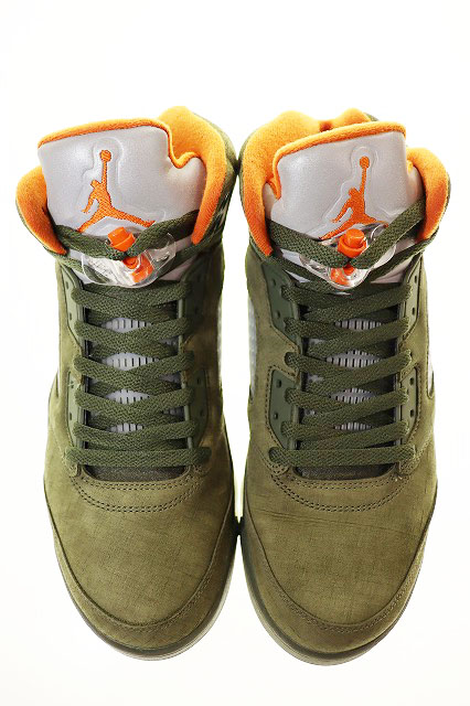 ナイキ NIKE AIR JORDAN 5 RETRO ARMY OLIVE SOLAR ORANGE 29cm ナイキ NIKE AIR JORDAN 5 RETRO ARMY OLIVE SOLAR ORANGE 29cm