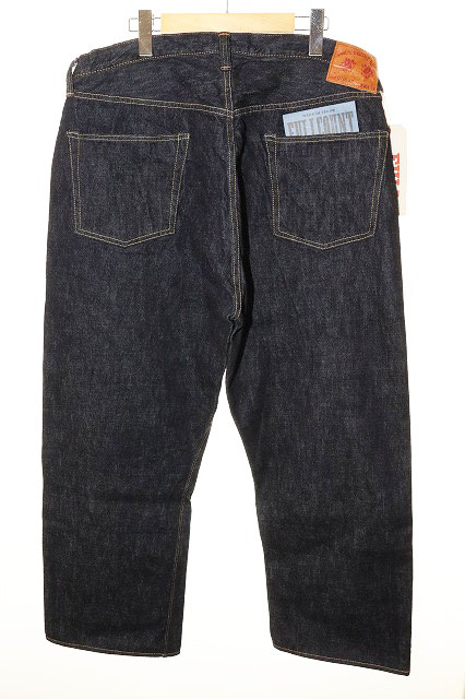 フルカウント FULLCOUNT WIDE DENIM HEAVY OZ INDIGO BLUE W38
