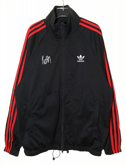 アディダス adidas × KORN TRACK TOP BLACK L JG1341 コーン トラック 