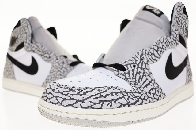 ナイキ NIKE AIR JORDAN 1 RETRO HIGH OG WHITE CEMENT SAFARI 28cm 