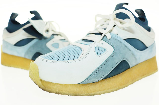 クラークス clarks × KITH RONNIE FIEG BREACON BLUE SIZE UK8 キス 