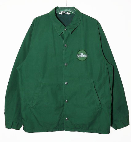 テンダーロイン TENDERLOIN BACK PRINT COTTON COACH JACKET GREEN M 