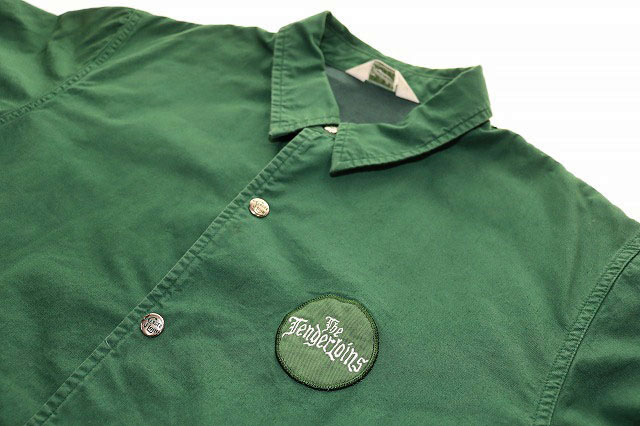 テンダーロイン TENDERLOIN BACK PRINT COTTON COACH JACKET GREEN M