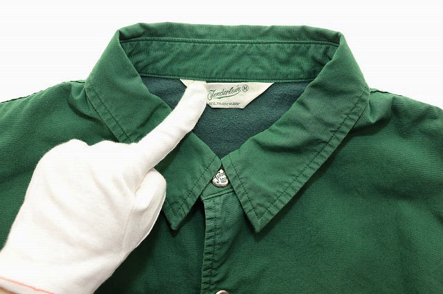 テンダーロイン TENDERLOIN BACK PRINT COTTON COACH JACKET GREEN M