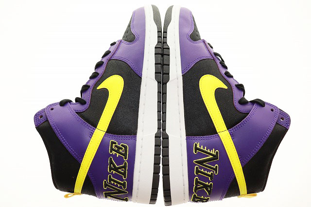 ナイキ NIKE DUNK HI PRM EMB LAKERS 28cm DH0642-001 ダンク