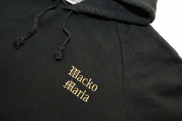 ワコマリア WACKO MARIA ワンポイント ロゴ フーディ XXL スウェット  