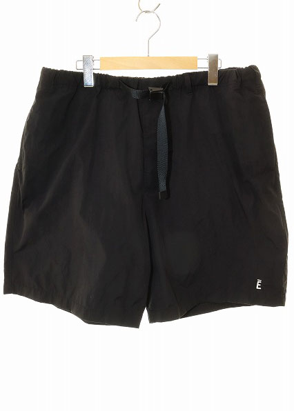 ENNOY Nylon Easy Shorts 24SS ブラック ハーフパンツ