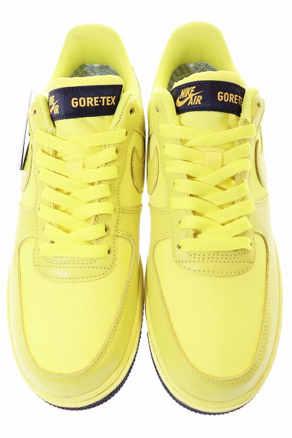 ナイキ NIKE AIR FORCE 1 GORE-TEX GTX DYNAMIC YELLOW BLACK 27.5cm 