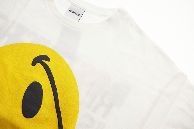 【中古】レディメイド READYMADE COLLAPSED FACE TEE WHITE L RE-CO-WH-00-00-143 コラプス フェイス ☆AA★250914 レディメイド READYMADE COLLAPSED FACE TEE WHITE L RE-CO-WH-00-00