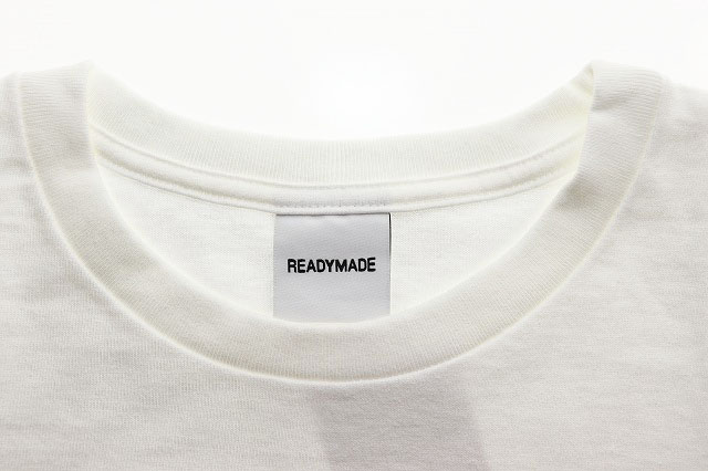 レディメイド READYMADE COLLAPSED FACE TEE WHITE L RE-CO-WH-00-00