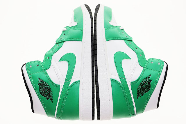 ナイキ NIKE AIR JORDAN 1 MID LUCKY GREEN 27.5cm DQ8426-301