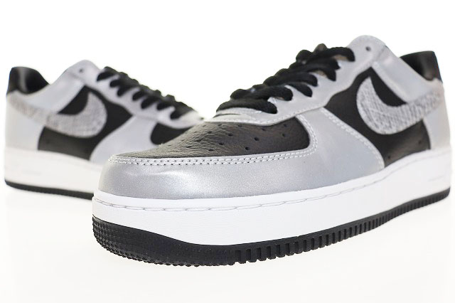 ナイキ NIKE AIR FORCE 1 B SILVER SNAKE 27.5cm DJ6033-001 エア 