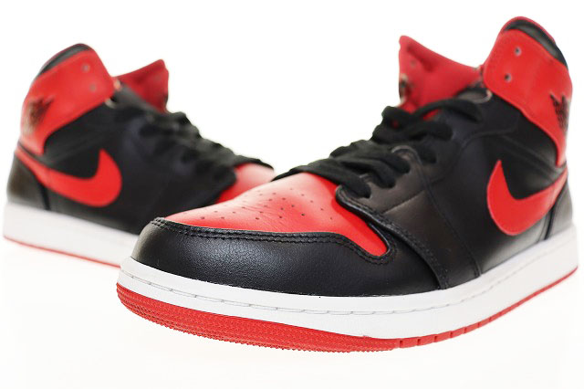 ナイキ NIKE AIR JORDAN 1 MID BRED TOE 29cm DQ8426-060 AJ1 エア 