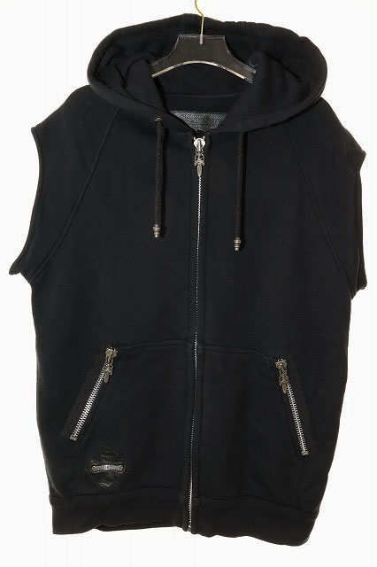 【中古】クロムハーツ CHROME HEARTS LI'L PUDGE SS BLACK L 2212-304-4500 リルパッジ ノースリーブ ☆AA★251015 クロムハーツ CHROME HEARTS LI'L PUDGE SS BLACK L 2212-304-4500