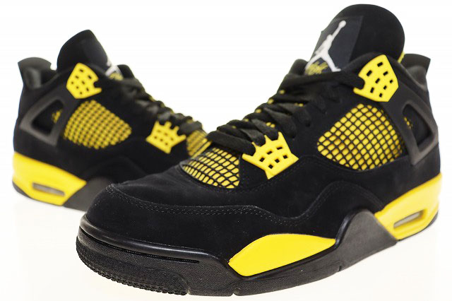 ナイキ NIKE AIR JORDAN 4 RETRO THUNDER 28cm DH6927-017 AJ4 エア 