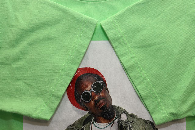 シュプリーム SUPREME 22AW ANDRE 3000 TEE LIME S アンドレ Tシャツ