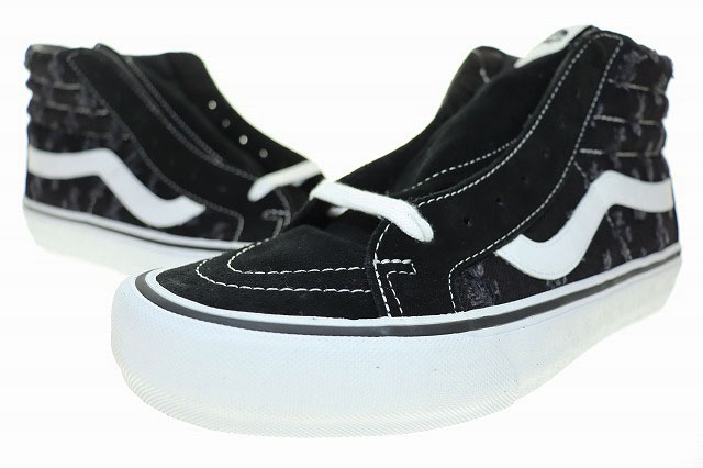 バンズ VANS × SUPREME 20SS HOLE PUNCH DENIM SK8-HI REISSUE PR