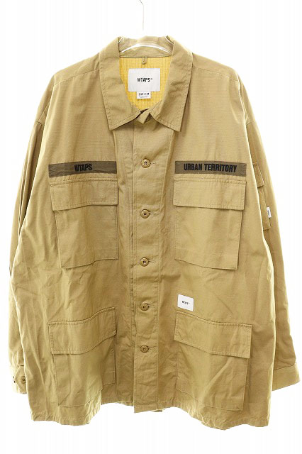 wtaps ダブルタップス ジャングルシャツ jungle L/S 2 wtaps ダブル 