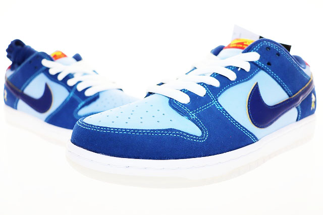 ナイキ NIKE × WHY SO SAD ? SB DUNK LOW PRM WSS COASTAL BLUE 28cm 