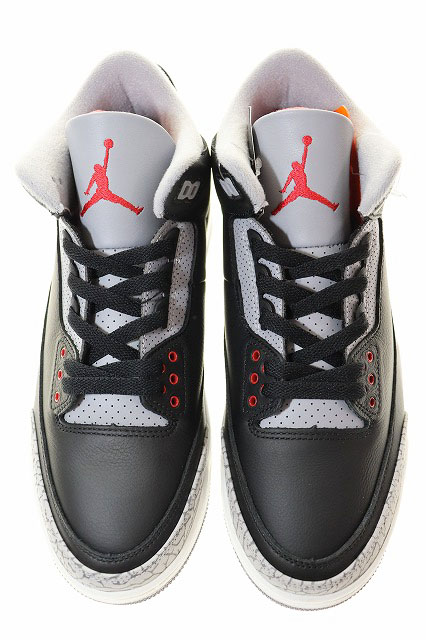 ナイキ NIKE AIR JORDAN 3 RETRO BLACK CEMENT 28cm DN3707-010 AJ3 