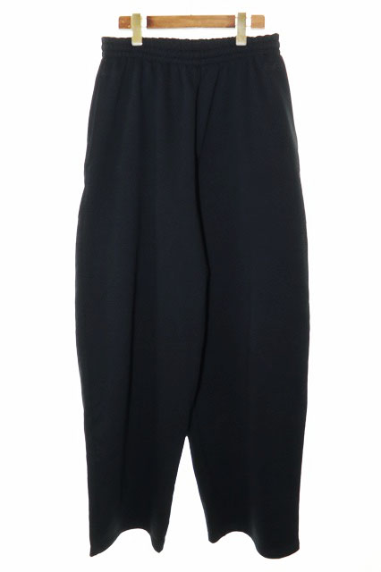 バレンシアガ BALENCIAGA 25SS GARDEROBE BAGGY SWEATPANT BLACK XXS