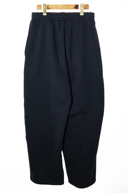 バレンシアガ BALENCIAGA 25SS GARDEROBE BAGGY SWEATPANT BLACK XXS