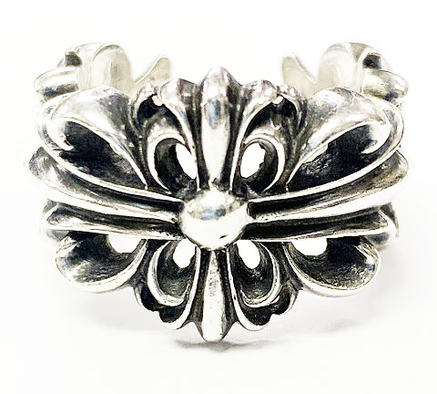 クロムハーツ CHROME HEARTS DBL FLRL CRS 9号 ダブル フローラル 