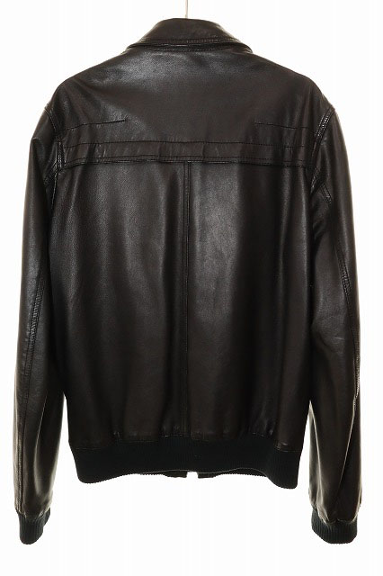 ディオールオム Dior HOMME 06SS エディ期 リブレザーブルゾン サイズ 