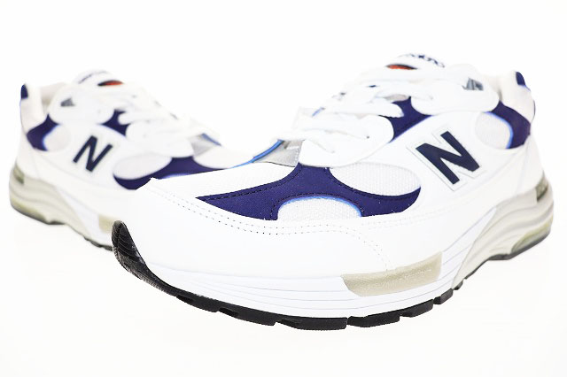 ニューバランス NEW BALANCE M992EC 2021 29cm 992 WHITE BLUE Dワイズ