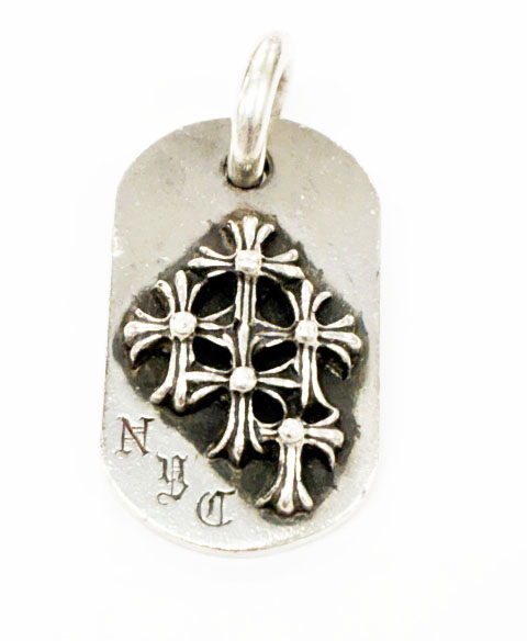 クロムハーツ CHROME HEARTS RAISED DOGTAG レイズド ドッグタグ NYC