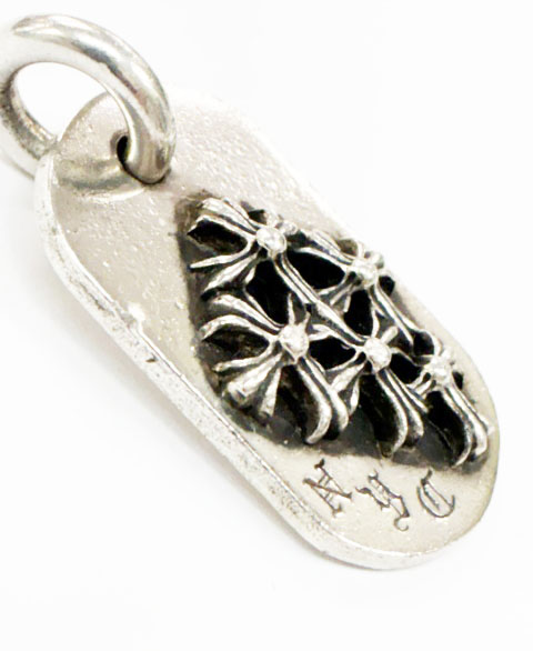 クロムハーツ CHROME HEARTS RAISED DOGTAG レイズド ドッグタグ NYC