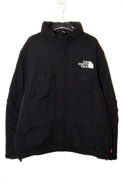 シュプリーム SUPREME × THE NORTH FACE TREKKING CONVERTIBLE JACKET BLACK M NP02205I ザ ノース フェイス トレッキング コンバーティブル ジャケット ブラック 【ブランド古着ベクトル】【中古】☆AA★260605 メンズ
