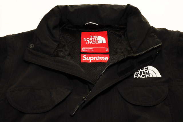 シュプリーム SUPREME × THE NORTH FACE TREKKING CONVERTIBLE JACKET BLACK M NP02205I ザ ノース フェイス トレッキング コンバーティブル ジャケット ブラック 【ブランド古着ベクトル】【中古】☆AA★260605 メンズ