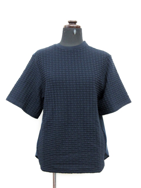 未使用品 ルシェルブルー LE CIEL BLEU カットソー ニット リブ シルク 18S61014 長袖 36 白 /SN39 ● レディース ルシェルブルー LE CIEL BLEU 19S62411 長袖 アパレル トップス T