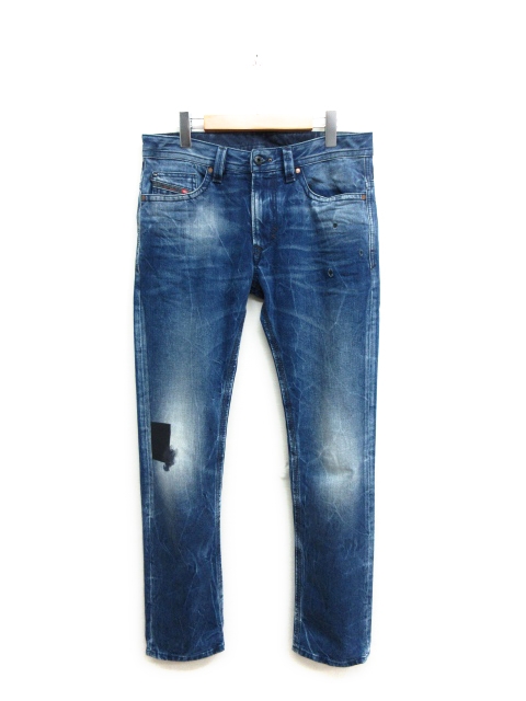 ディーゼル DIESEL THAVAR 0846L ブルーアイコン スリムスキニー 