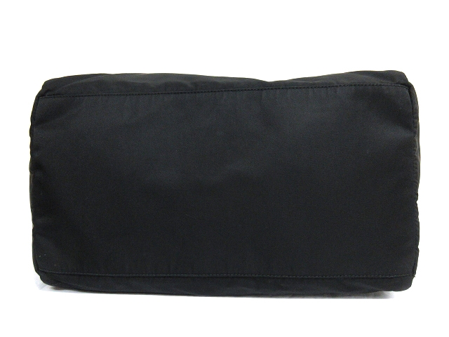 プラダ PRADA ナイロン ハンド バッグ ミニボストン 黒 BR2509