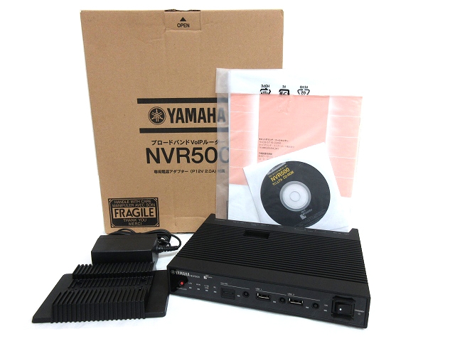 未使用品 YAMAHA ヤマハ ブロードバンドVoIPルーター NVR500 039  