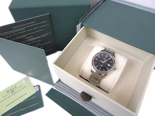 美品 Ball Watch ボールウォッチ エンジニア2 Gmt デイト 自動巻き 腕時計 Gm1032c ｓ2cj Bk メンズ 039 ベクトルパーク