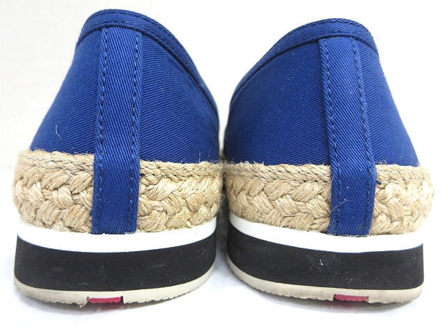 美品 プラダ PRADA エスパドリーユ キャンバス スリッポン 35