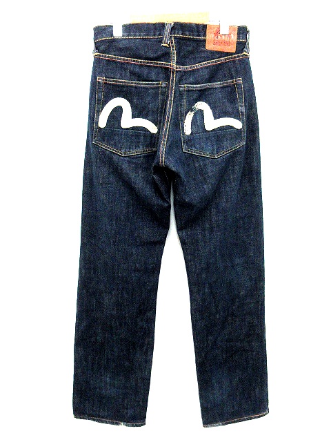 エヴィス EVISU デニム パンツ 朱耳 ボタンフライ カモメ