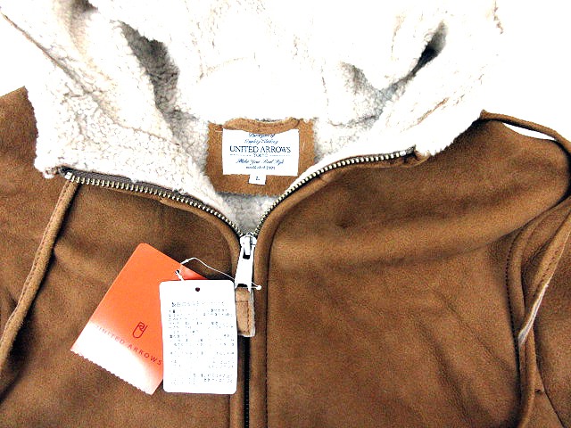 未使用品 ユナイテッドアローズ UNITED ARROWS ジャケット ムートン  